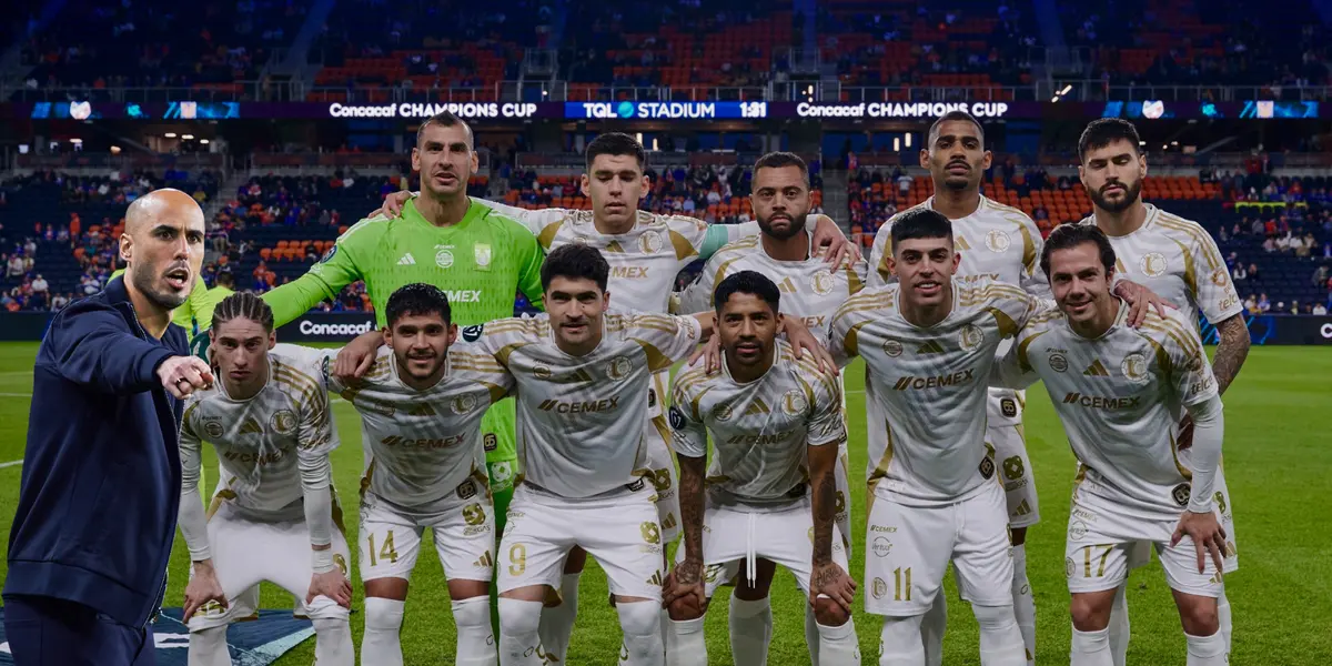 Jugadores de Tigres en partido. Foto: Tigres