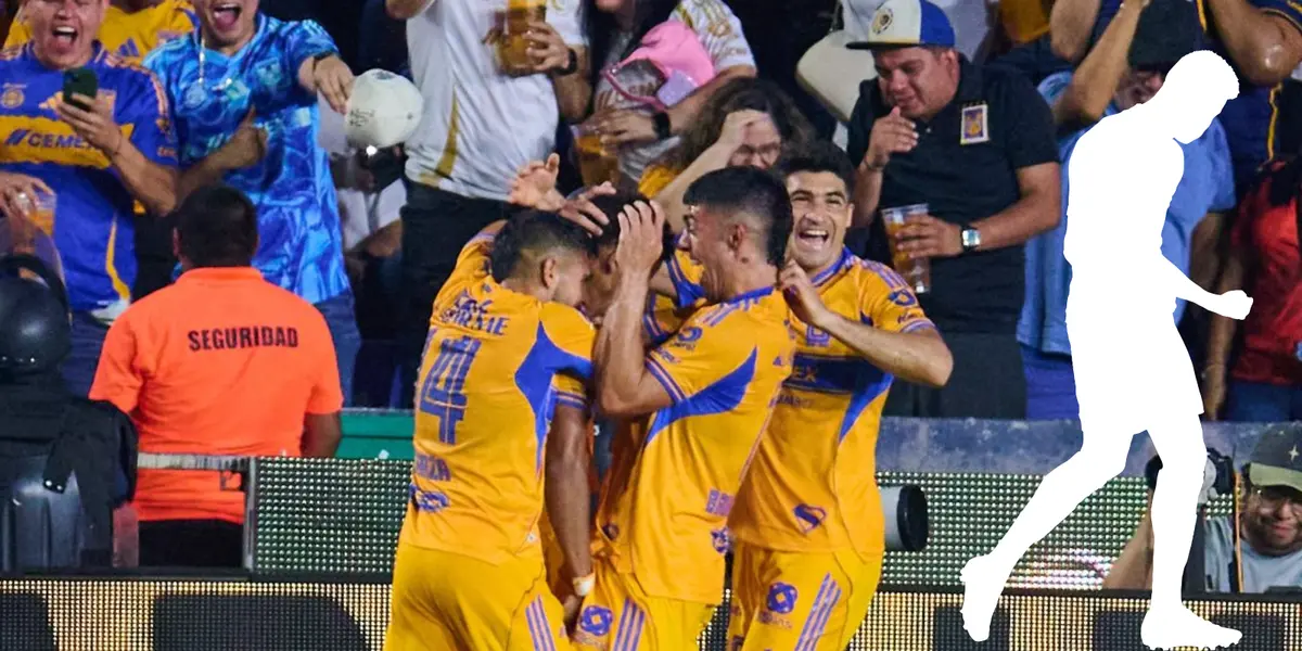 Jugadores de Tigres en partido.Foto: Tigres