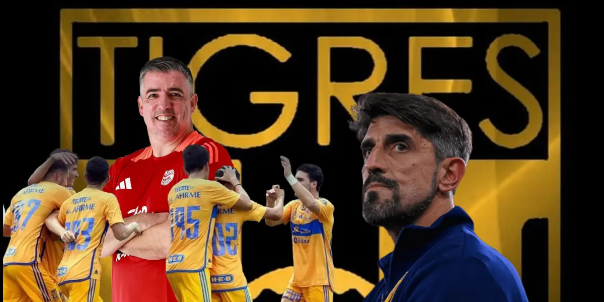 Jugadores de Tigres, Roy Makaay y Veljko Paunovic/Foto Peakpx.