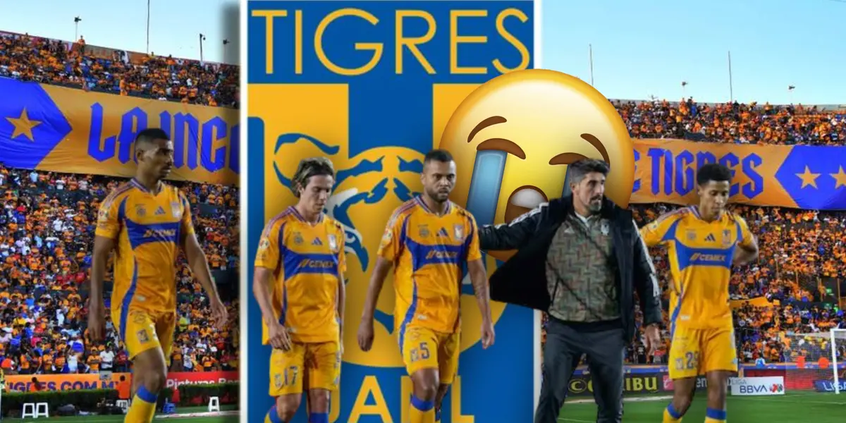 Jugadores de Tigres y Veljko Paunovic/ Foto De10.com