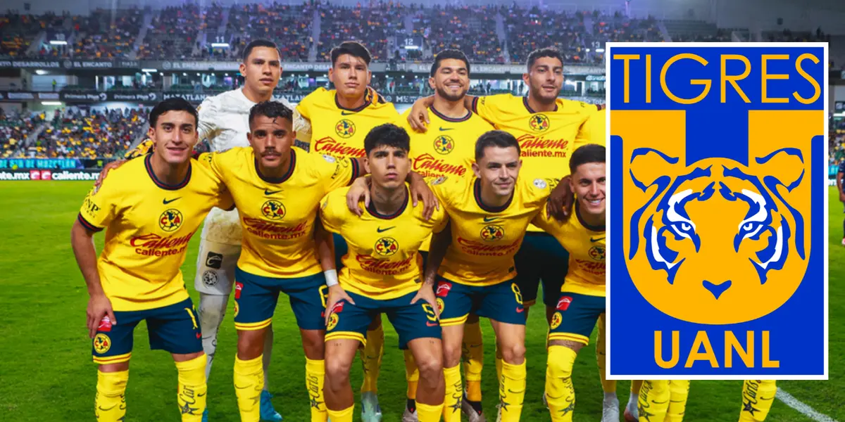 Jugadores del América en partido. Foto: Titansports