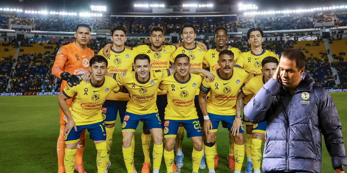 Jugadores del América previo a partido. Foto: Club América