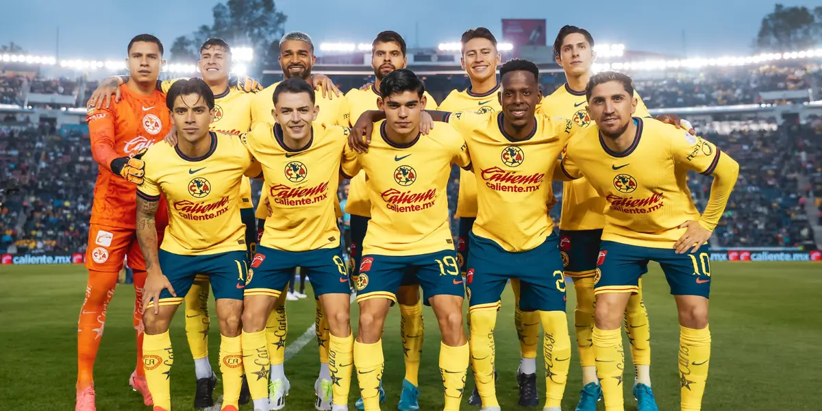 Jugadores del América vs Pumas. Foto: Club América
