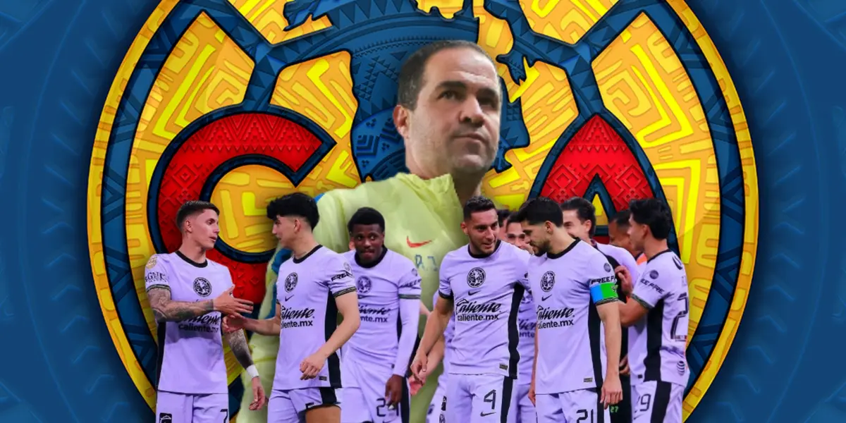 Jugadores del América y André Jardine/Foto Americanografico.