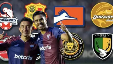 Jugadores del Atlante junto a clubes de la Liga de Expansión / FOTO MEDIOTIEMPO