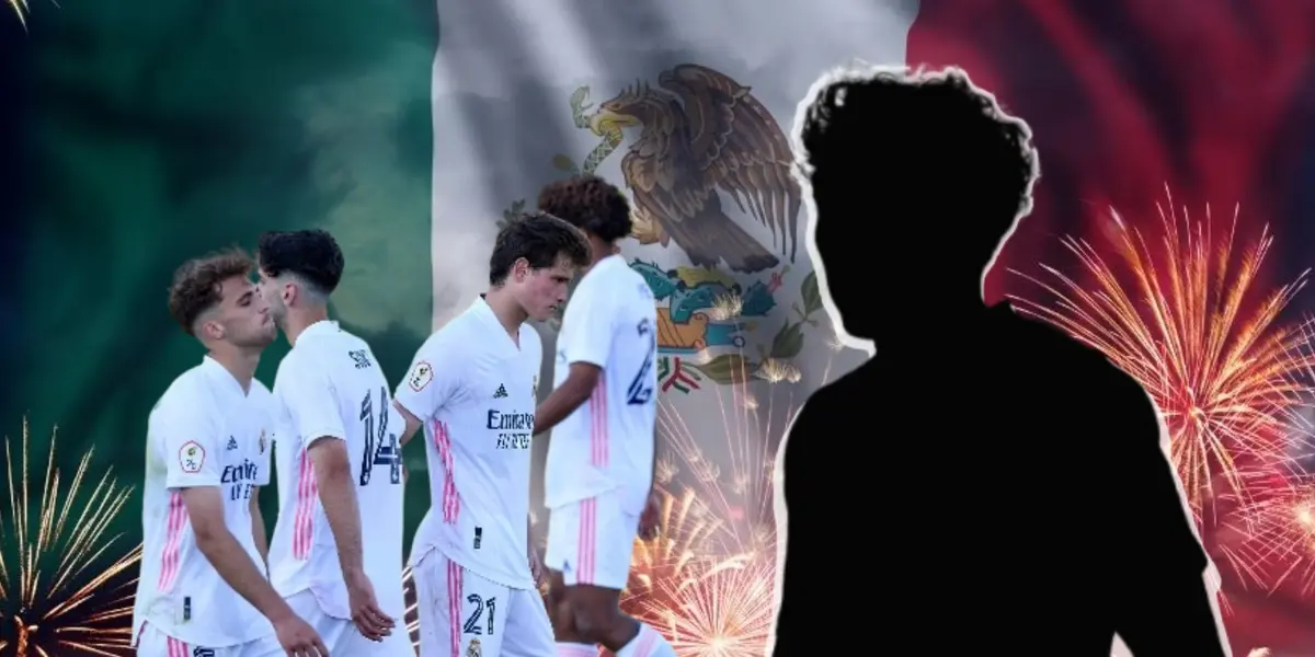 Jugadores del Real Madrid y silueta de futbolista/ Foto Villa del Palmar Loreto.