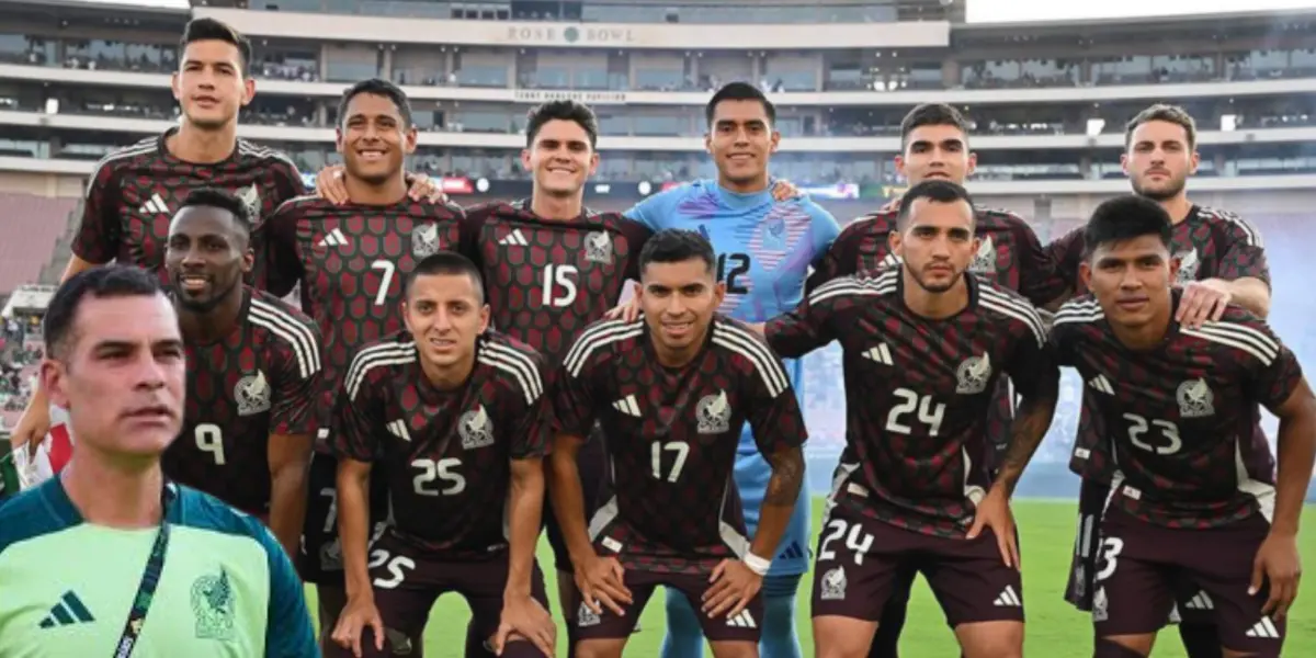 Jugadores del Tri en partido. Foto: Bolavip