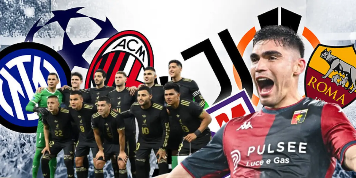 Jugadores del Tri junto a Johan Vásquez / FOTO JUAN FÚTBOL