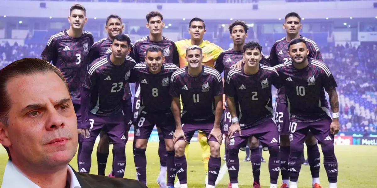 Jugadores del Tri vs Valencia. Foto: Récord