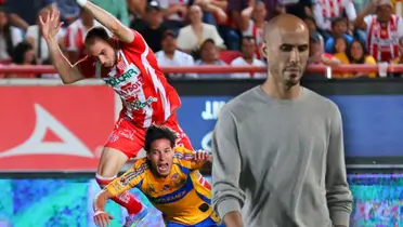 Jugadores disputando balón y Guido Pizarro/ Foto Imago7.