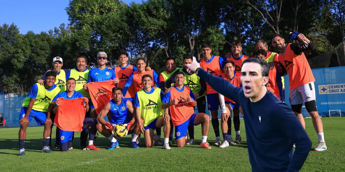 Vicente Sánchez lo mandó a entrenar por separado y el jugador que sería baja de Cruz Azul