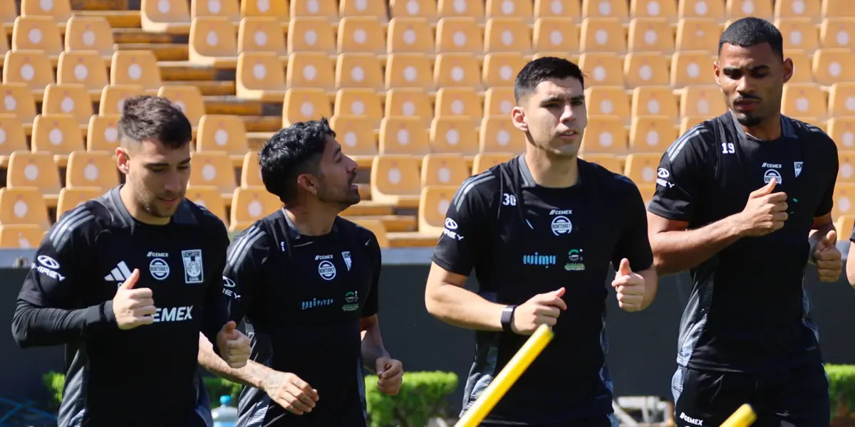Jugadores en entrenamiento. Foto: Tigres