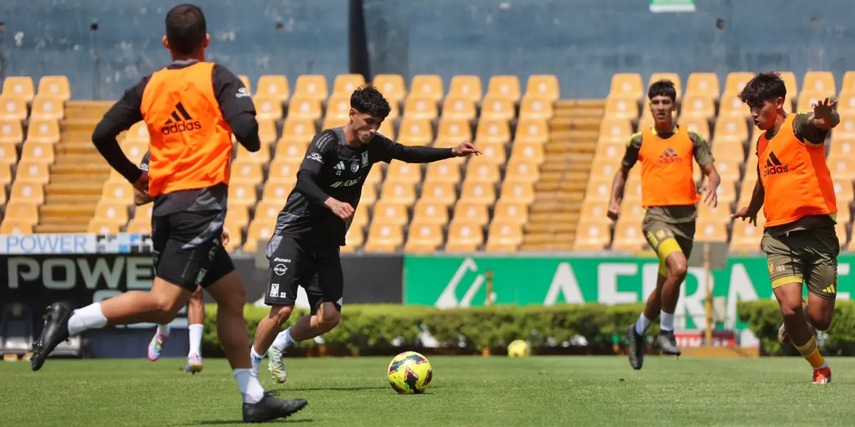 Jugadores en entrenamiento. Foto: Tigres