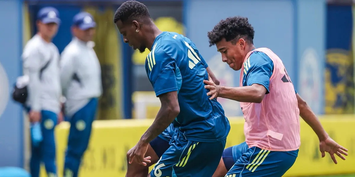 Jugadores en entreno. Foto: Club América