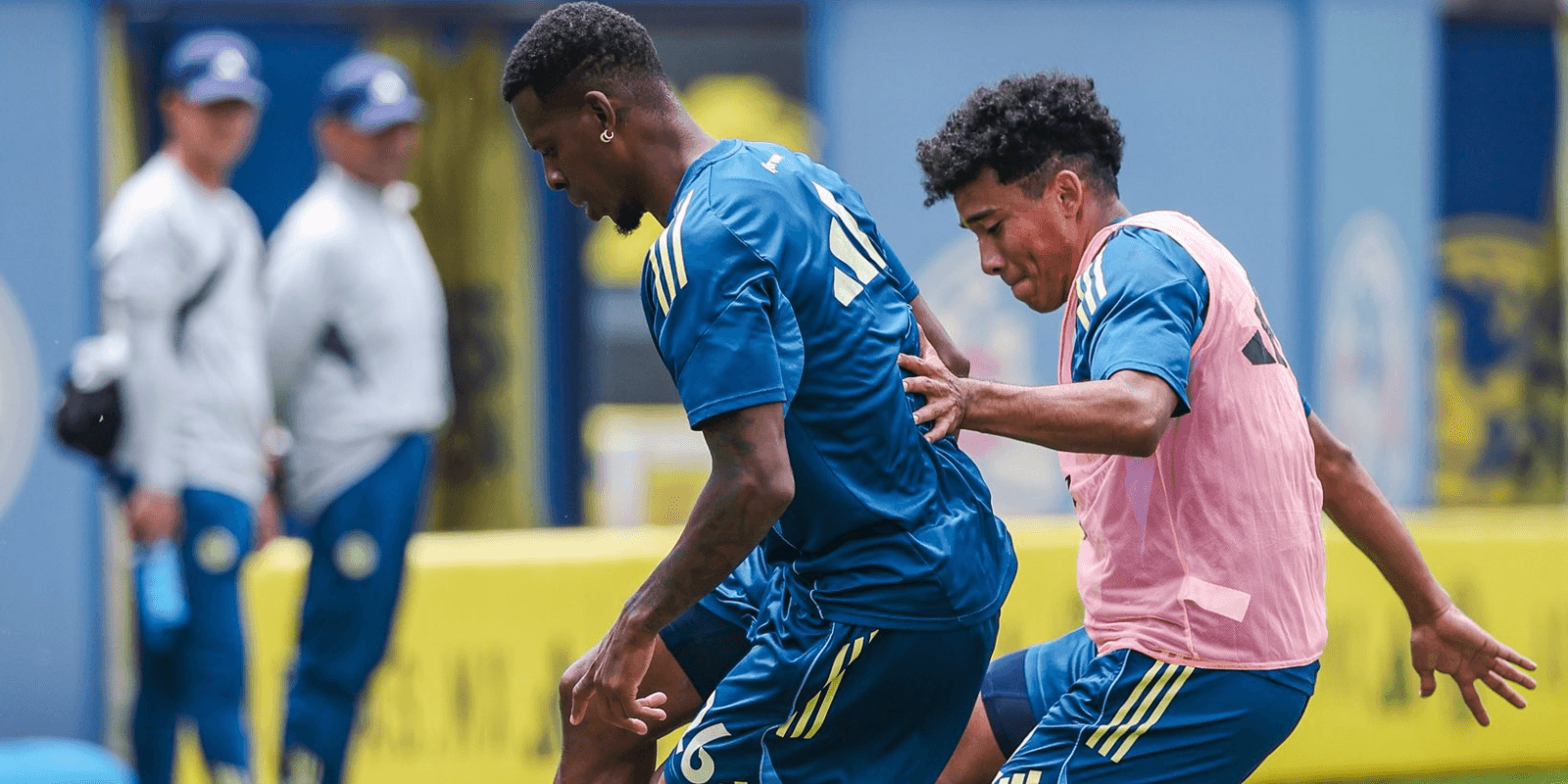 Jugadores en entreno. Foto: Club América