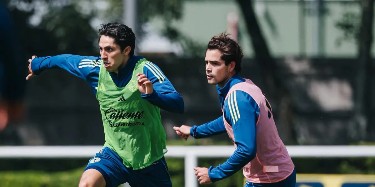 Jugadores en entreno. Foto: Club América