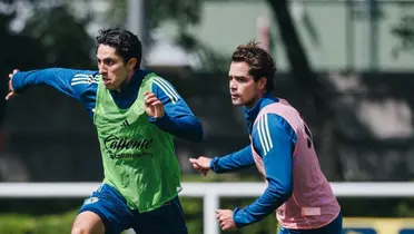 Jugadores en entreno. Foto: Club América