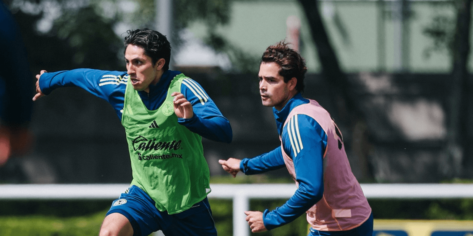 Jugadores en entreno. Foto: Club América