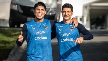 Jugadores en entreno. Foto: Rayados