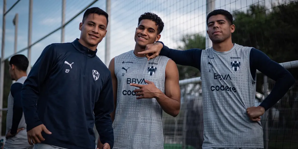 Jugadores en entreno. Foto: Rayados