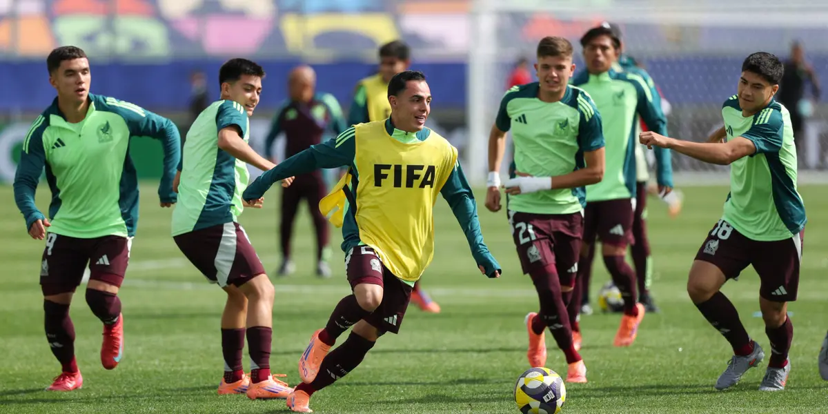 Jugadores en entreno. Foto: Selección Mexicana