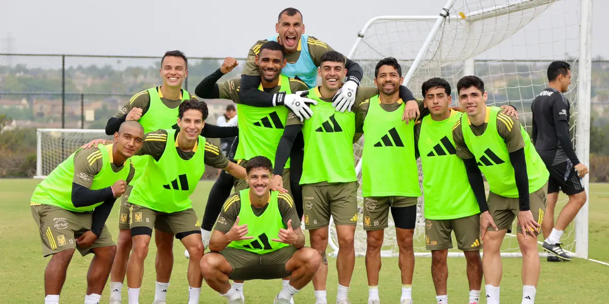Jugadores en entreno. Foto: Tigres