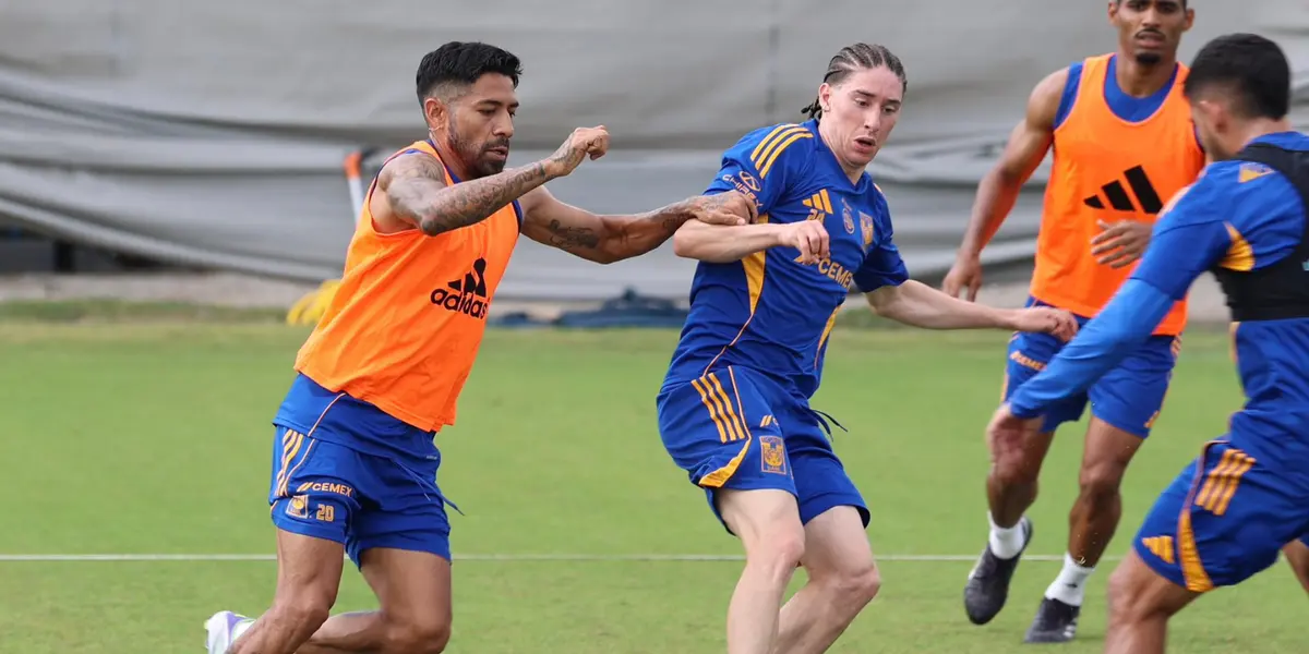 Jugadores en entreno. Foto: Tigres
