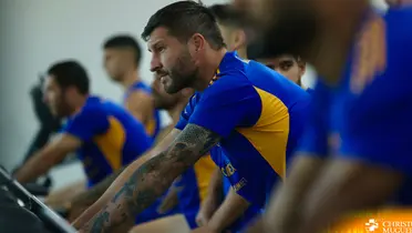 Jugadores en entreno. Foto: Tigres