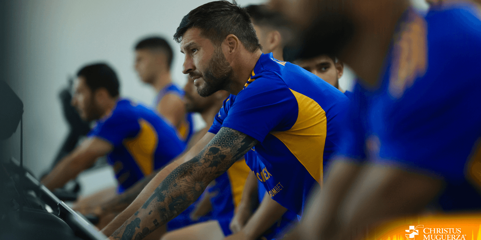 Jugadores en entreno. Foto: Tigres