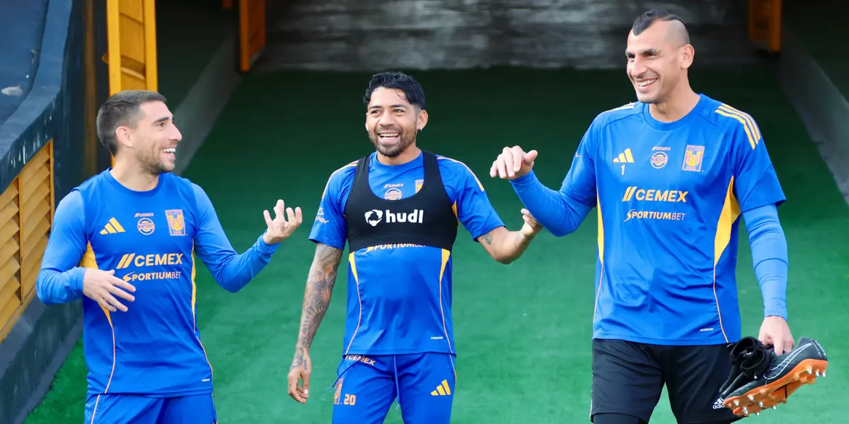 Jugadores en entreno. Foto: Tigres
