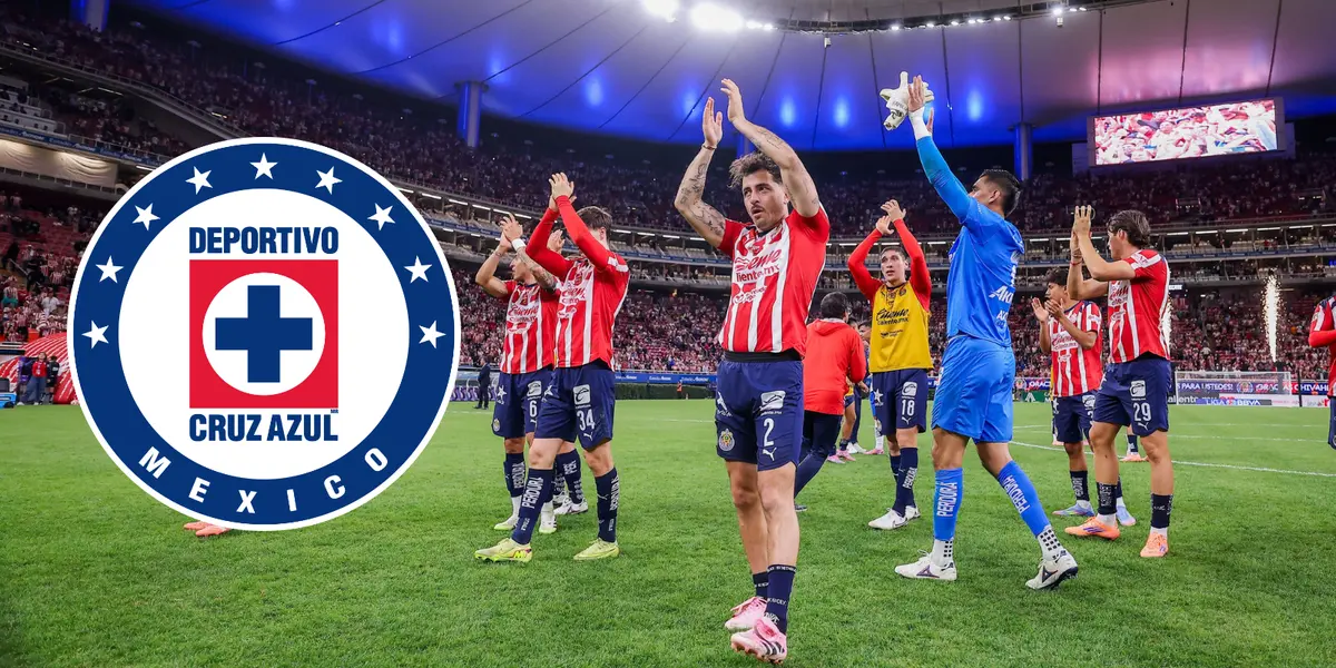 Jugadores en partido. Foto: Chivas