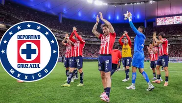 Jugadores en partido. Foto: Chivas