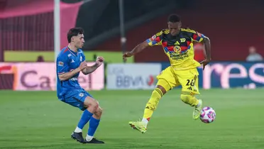 Jugadores en partido. Foto: Club América