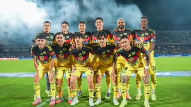 Jugadores en partido. Foto: Club América