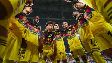 Jugadores en partido. Foto: Club América