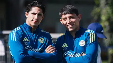 Jugadores en partido. Foto; Club América