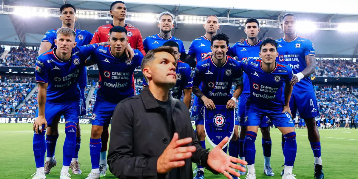 Jugadores en partido. Foto: Cruz Azul
