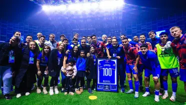 Jugadores en partido. Foto: Cruz Azul