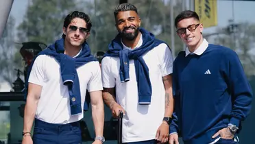 Jugadores en viaje. Foto: Club América