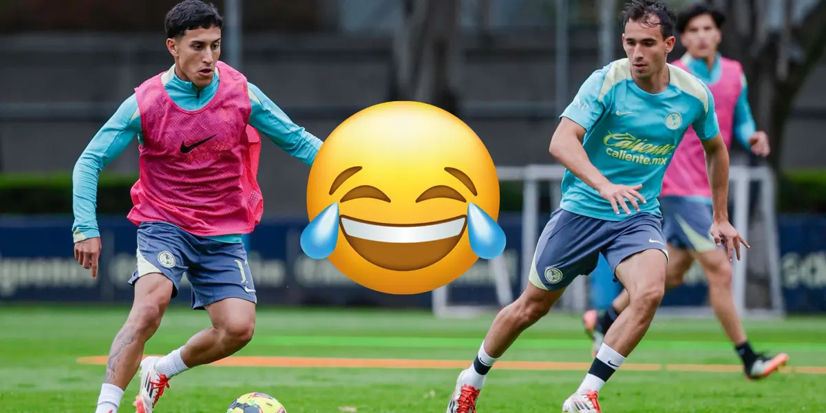 Jugadores entrenando. Foto: Club América