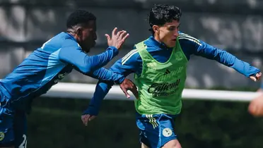 Jugadores entrenando. Foto: Club América.