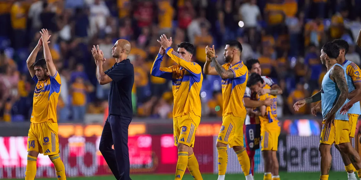 Jugadores festeando. Foto: Tigres