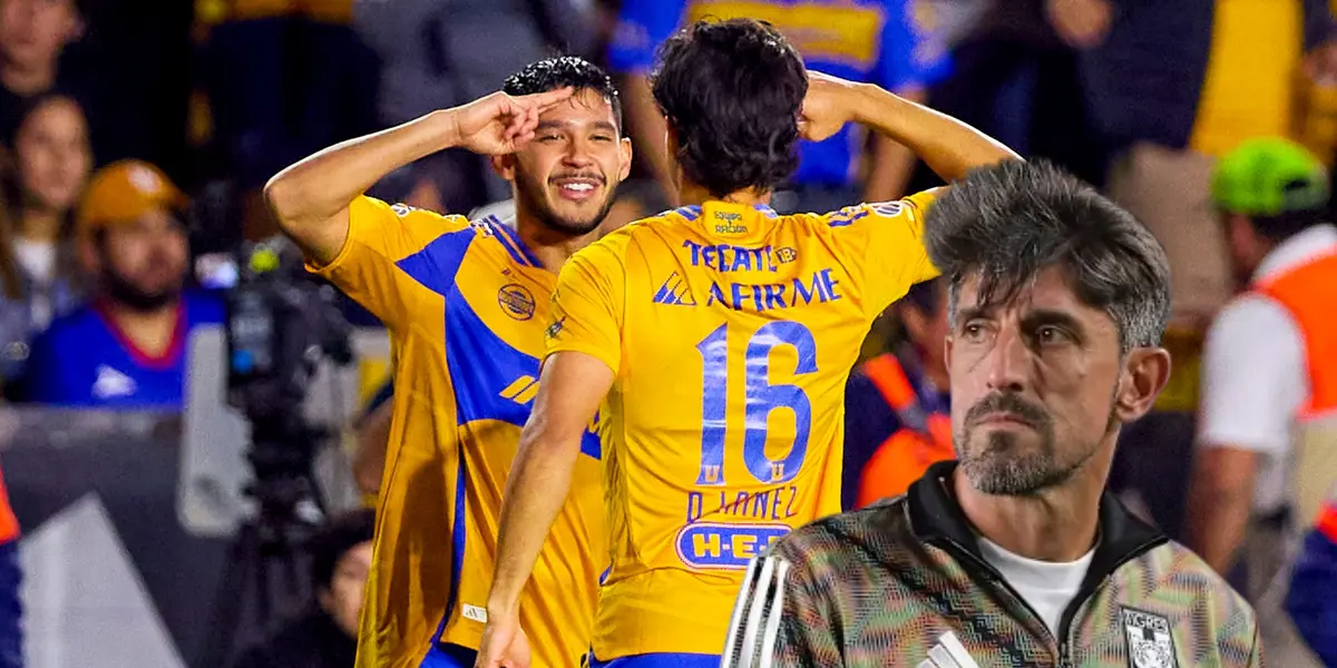 Jugadores festejando y Veljko Paunovic/Foto Tigres.