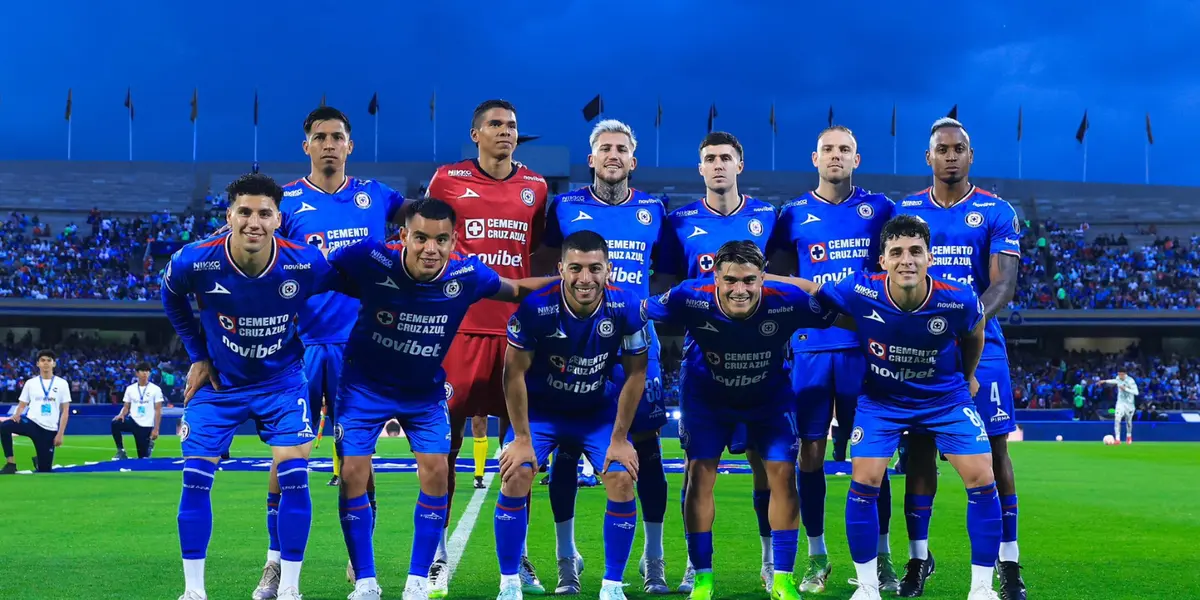 Jugadores previo a partido. Foto: Cruz Azul