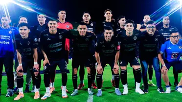 Jugadores previo a partido. Foto: Cruz Azul