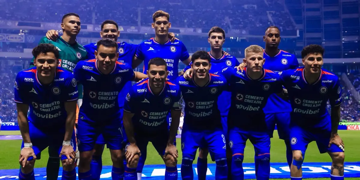 Jugadores previo a partido. Foto: Cruz Azul