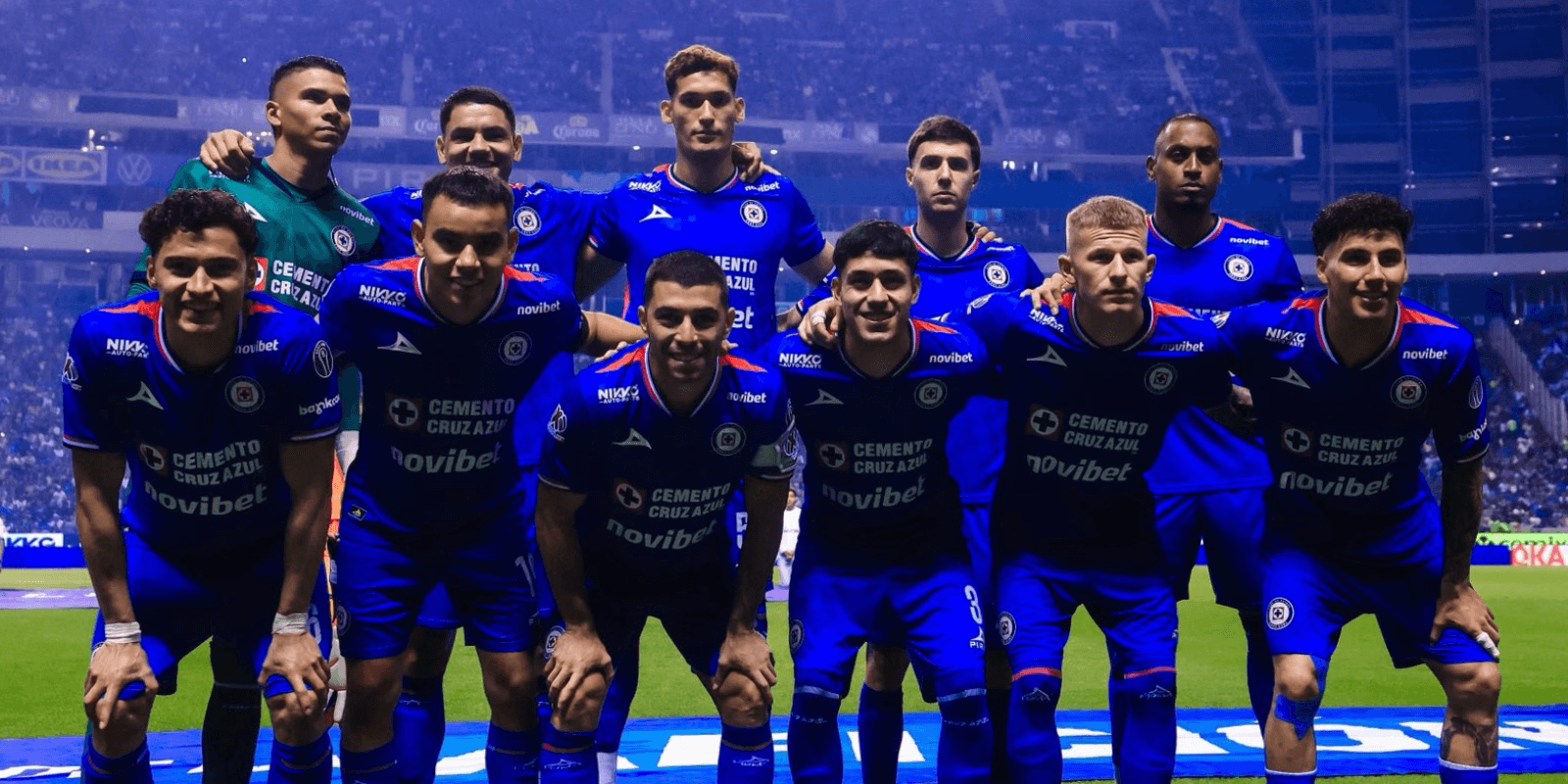 Jugadores previo a partido. Foto: Cruz Azul