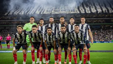 Jugadores previo a partido. Foto: Rayados