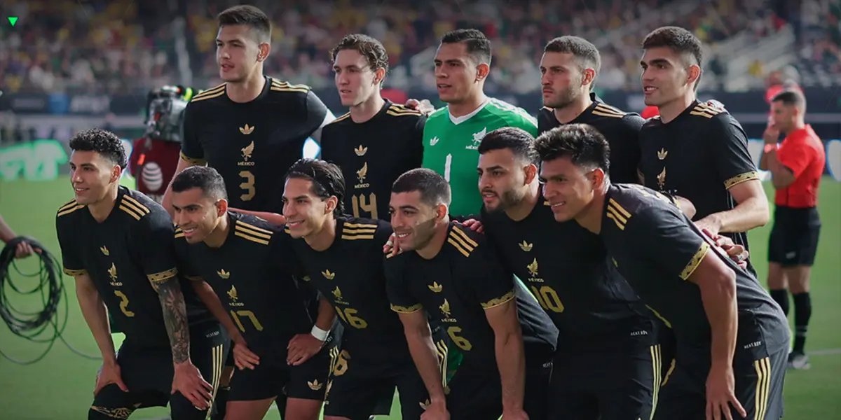Jugadores previo a partido. Foto: Selección Mexicana