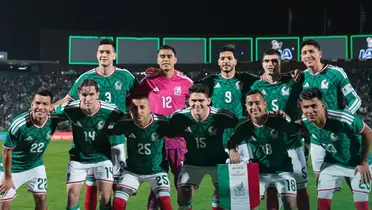 Jugadores previo a partido. Foto: Selección Mexicana